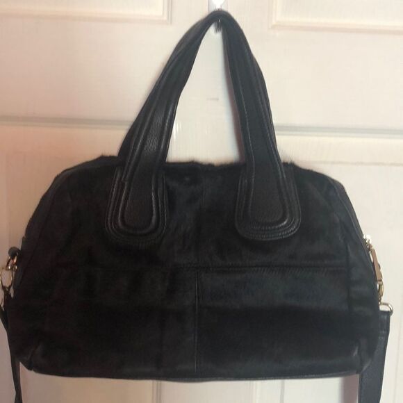 Steven Black faux fur purse. - Picture 2 of 12